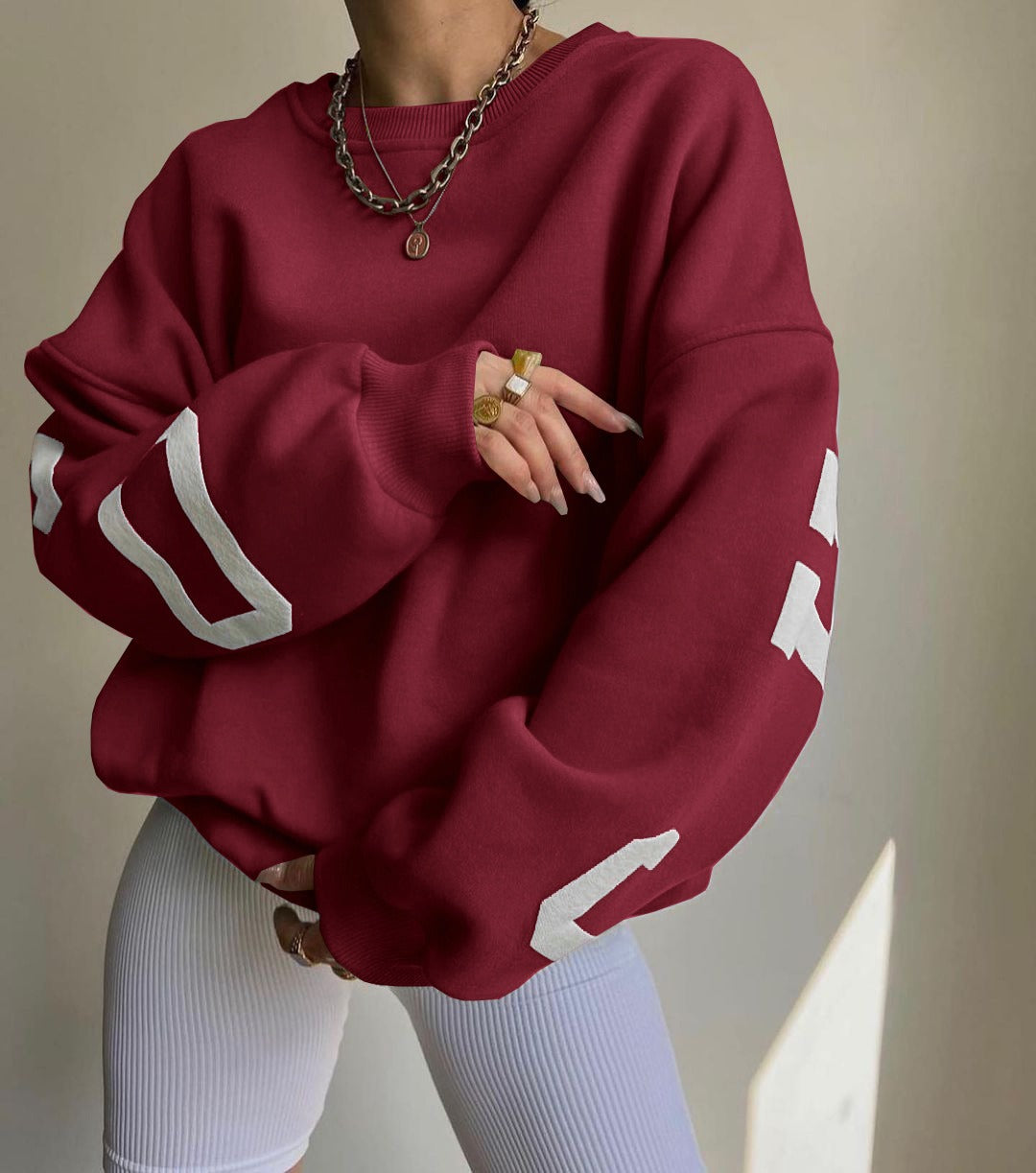 Sweat Oversize "CHICAGO NEW YORK 2025" – Streetwear Haute Tendance