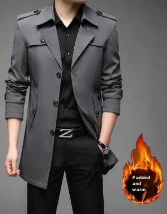 Manteau Long Homme – Style Chic & Élégant