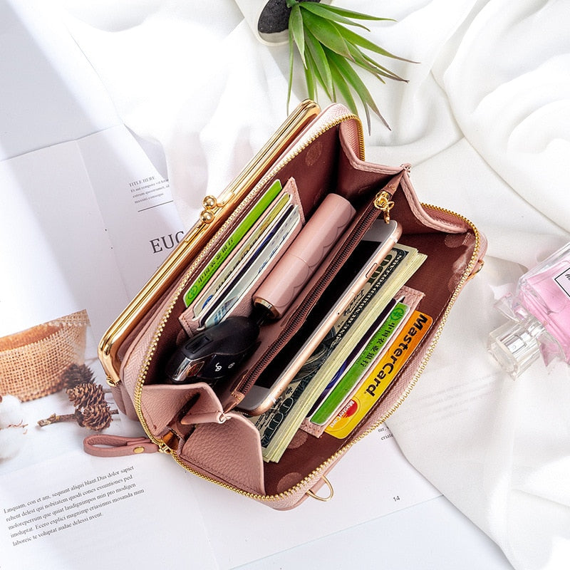 Sac-Portefeuille Femme Élégant CARRKEN – Format Compact & Multi-Poche