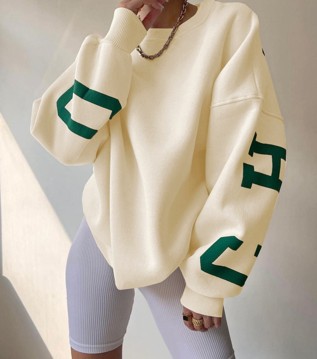Sweat Oversize "CHICAGO NEW YORK 2025" – Streetwear Haute Tendance