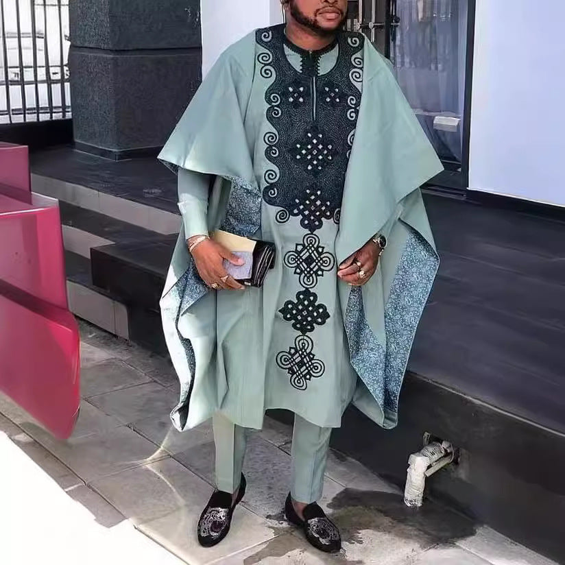Tenue Africaine Royale Homme | Élégance Traditionnelle & Style Prestige
