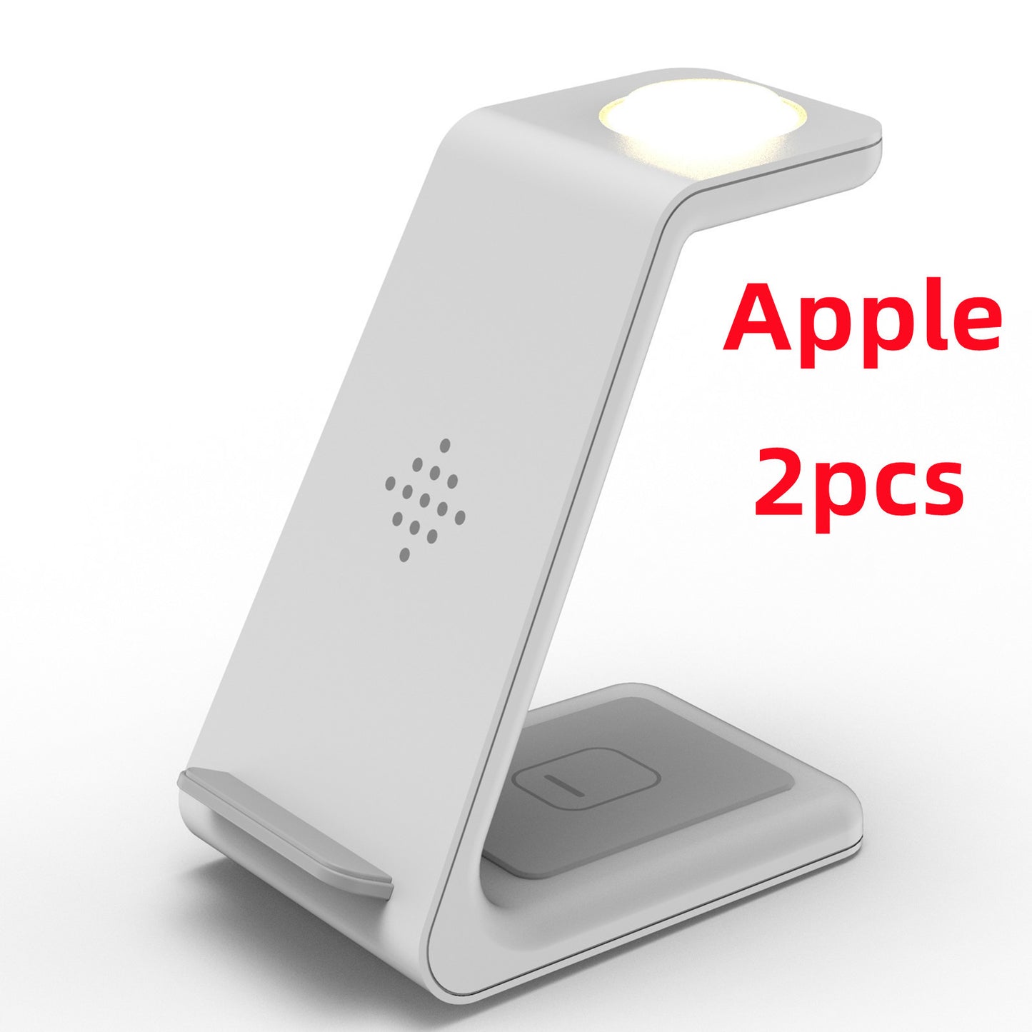 Chargeur Sans Fil 3 en 1 – Station de Chargement Rapide pour Smartphone, Montre et Écouteurs