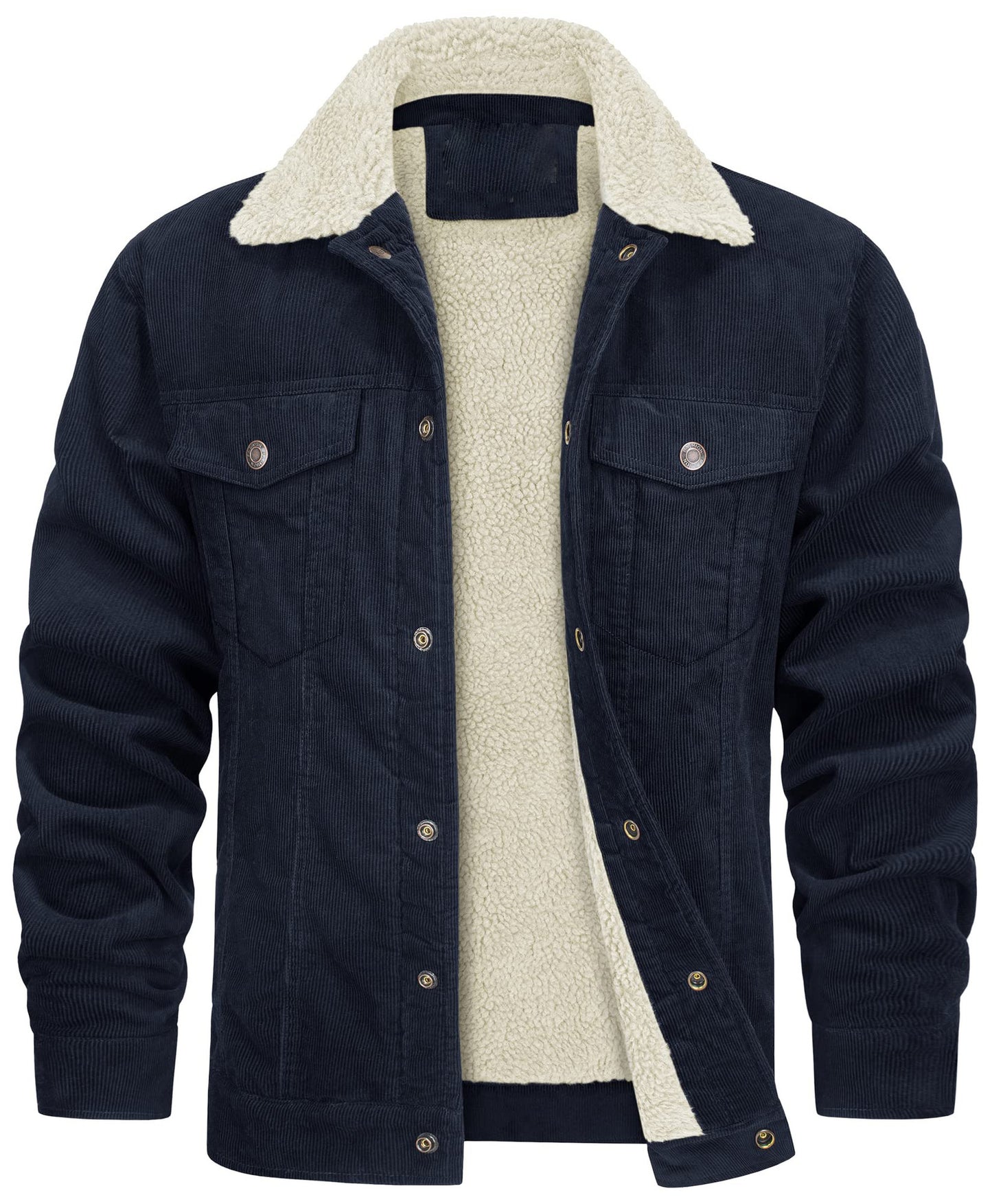 Veste Homme Hiver – Doublure Polaire Chaude