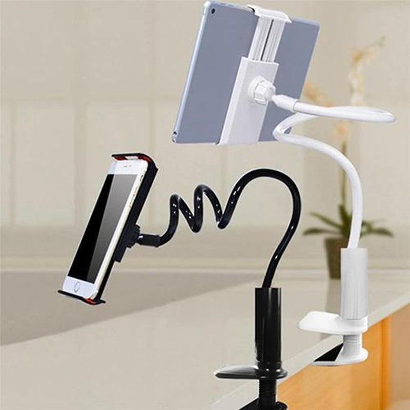 Support Mobile Flexible 360° – Bras Spiralé Universel pour Téléphone & Tablette