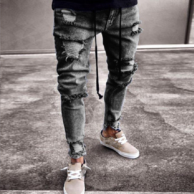 Jean Déchiré Homme – Look Streetwear Tendance | Skinny Fit