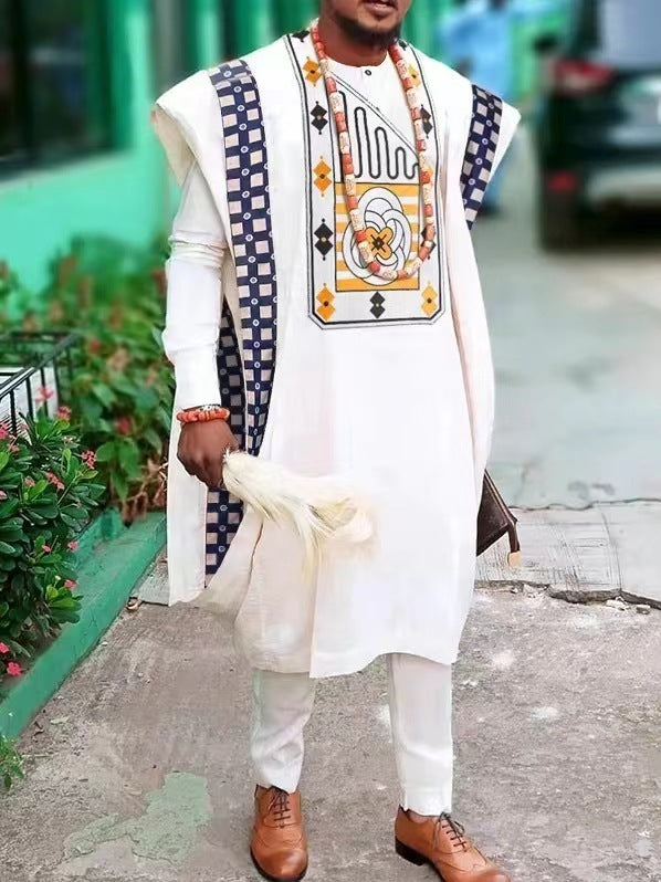 Tenue Africaine Royale Homme | Élégance Traditionnelle & Style Prestige