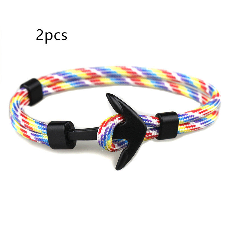BRACELET ANCRE MARINE – STYLE NAUTIQUE CHIC