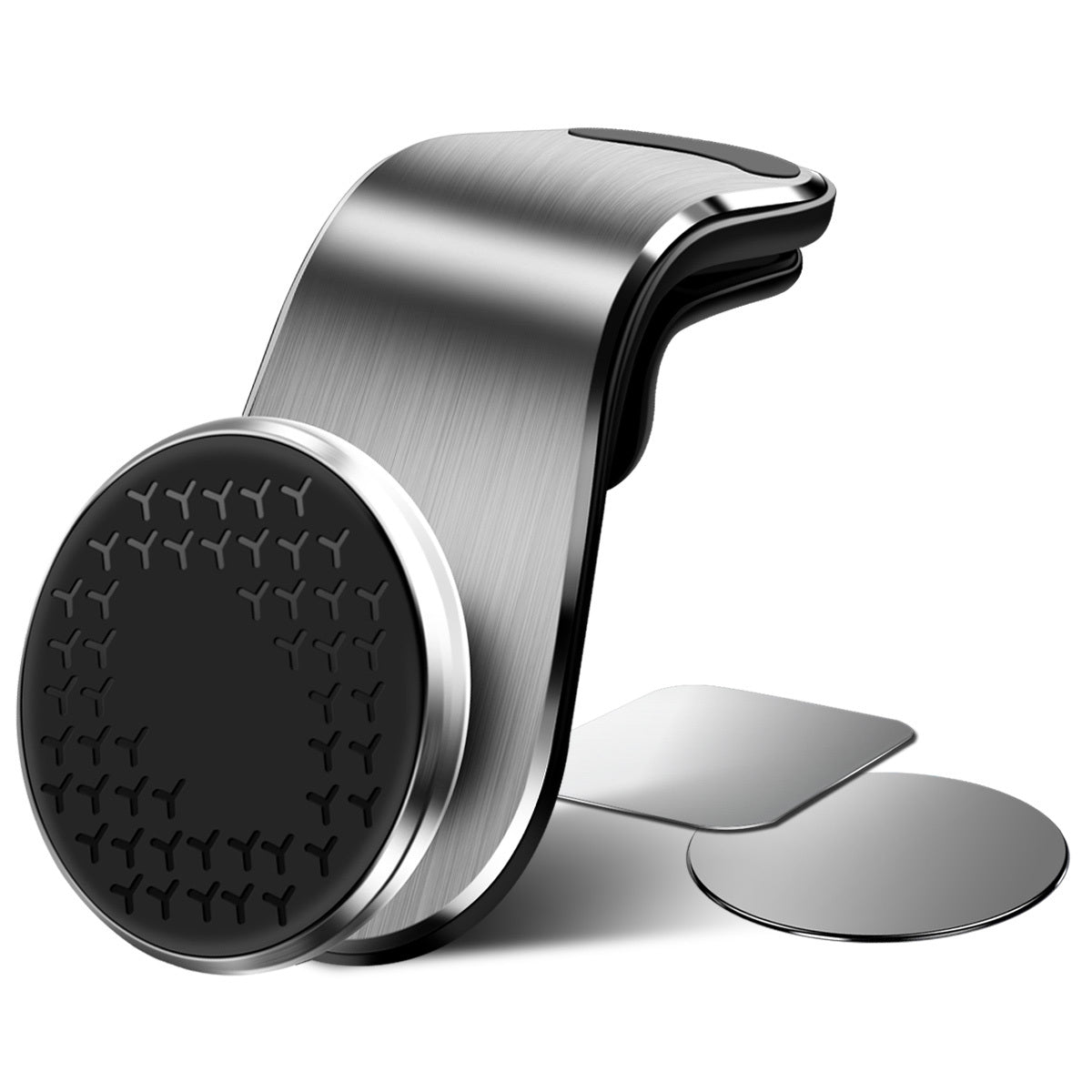 Support Téléphone Voiture Magnétique 360° | Fixation Grille d'Aération – Rotation Réglable & Ultra-Stable