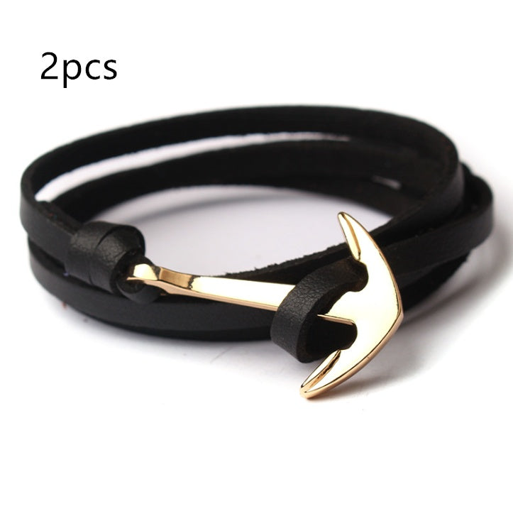 BRACELET ANCRE MARINE – STYLE NAUTIQUE CHIC