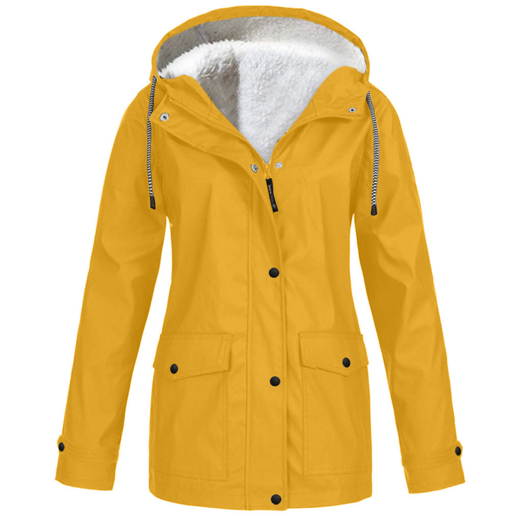 Parka Imperméable Doublée Polaire Femme
