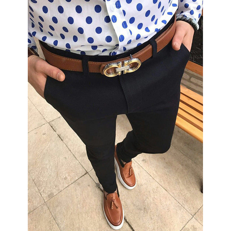 Pantalon Slim Fit Homme – Élégance & Confort