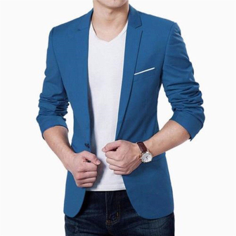 Blazer slim homme multi-couleurs, coupe moderne et look soigné