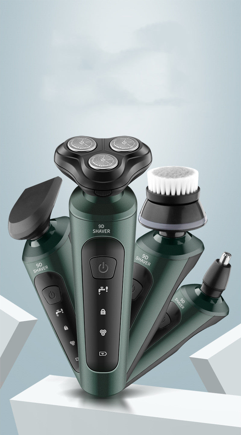 Rasoir Électrique 5 en 1 – 9D Shaver Professionnel