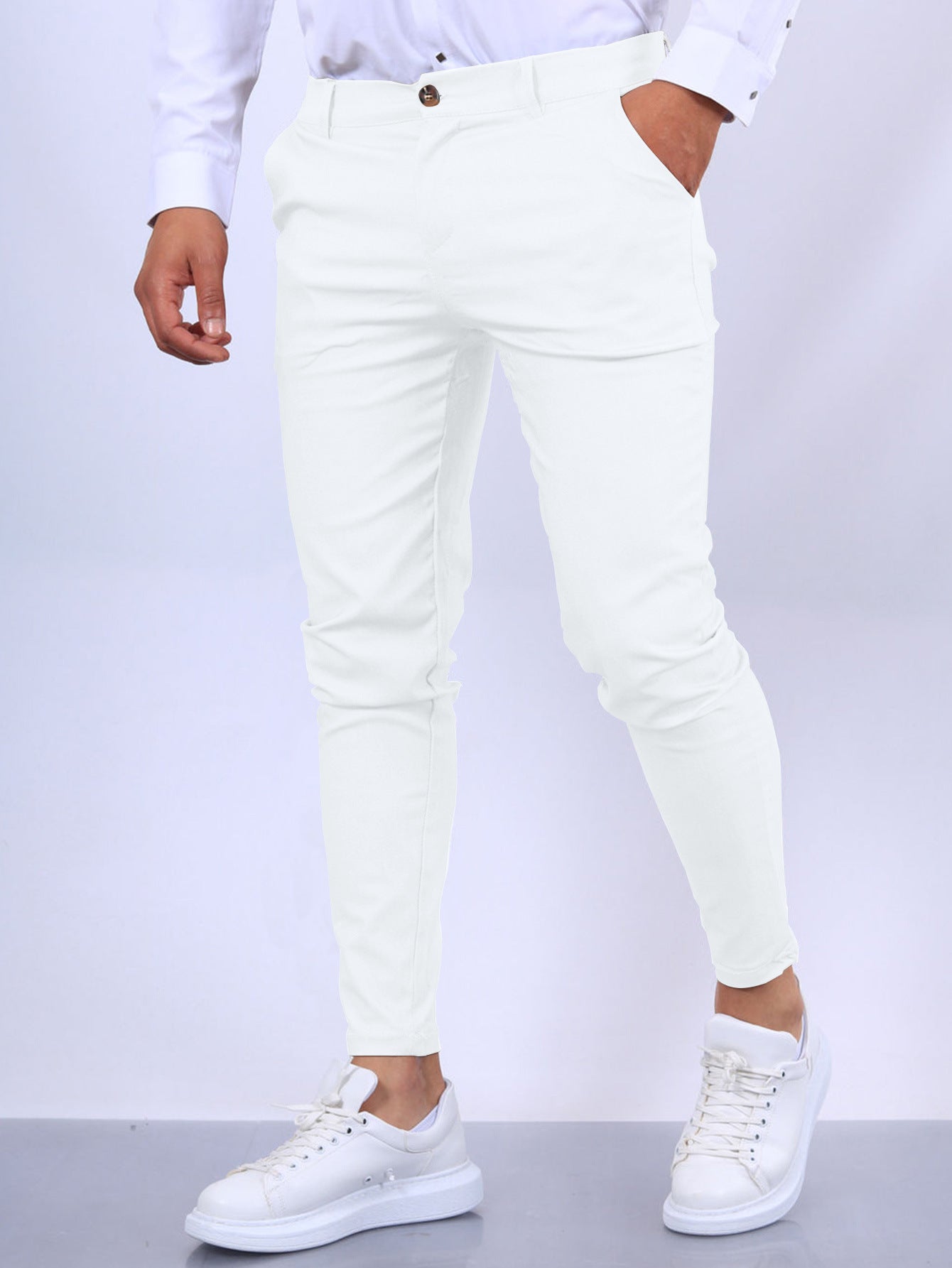 Pantalon Slim Fit Homme – Style Chic & Confort au Quotidien