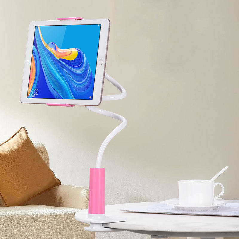 Support Mobile Flexible 360° – Bras Spiralé Universel pour Téléphone & Tablette