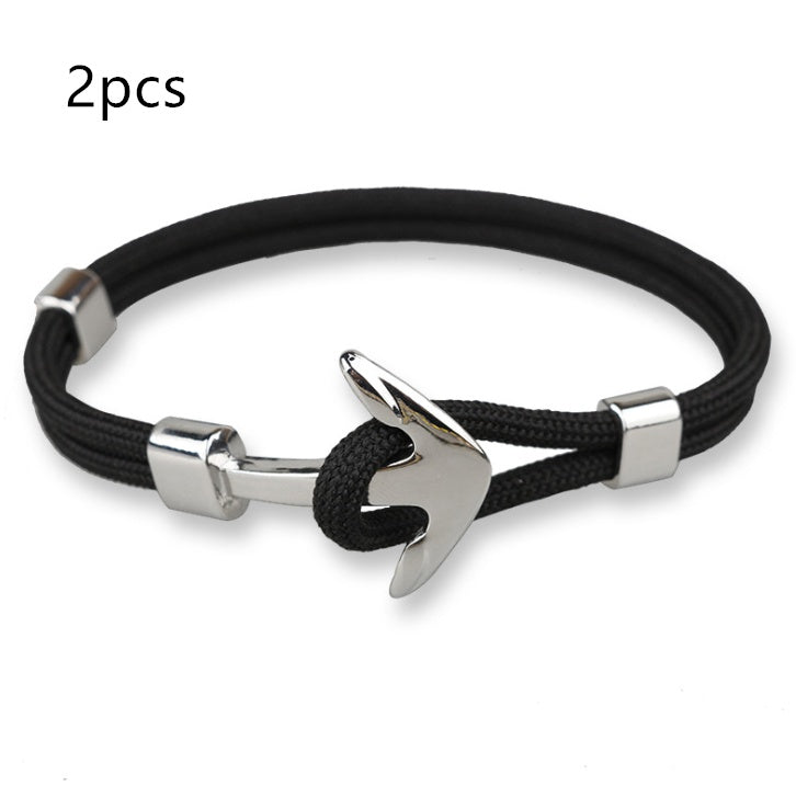 BRACELET ANCRE MARINE – STYLE NAUTIQUE CHIC