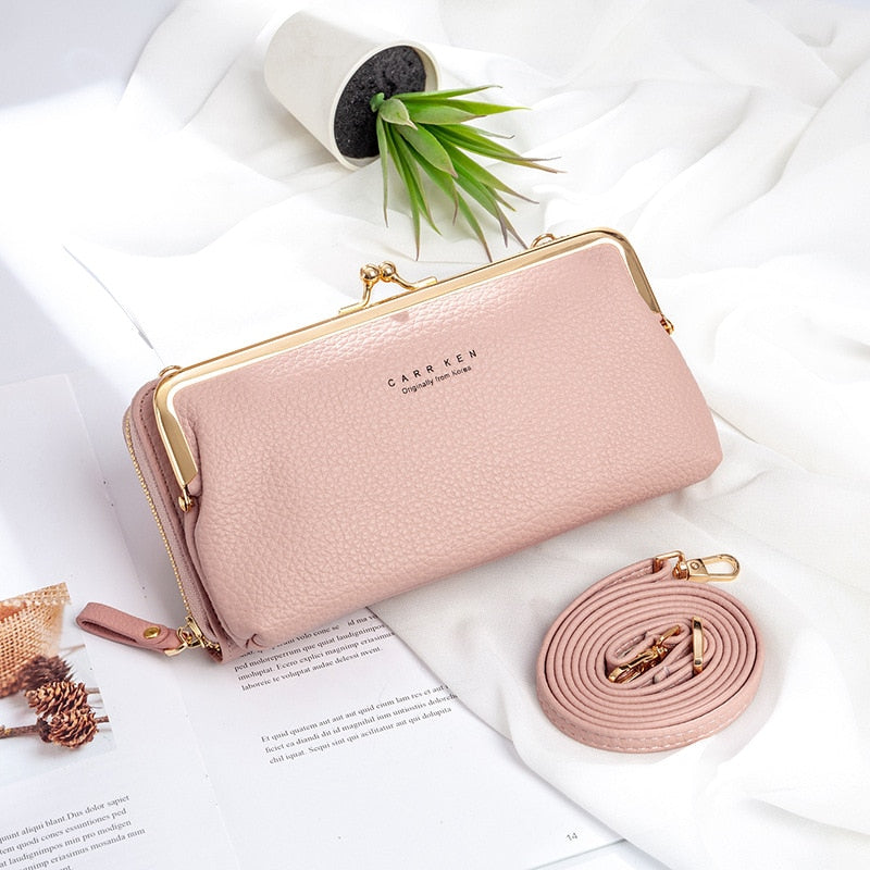Sac-Portefeuille Femme Élégant CARRKEN – Format Compact & Multi-Poche