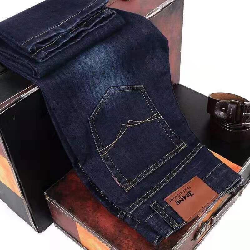 Jean Homme Coupe Classique – Bleu Denim