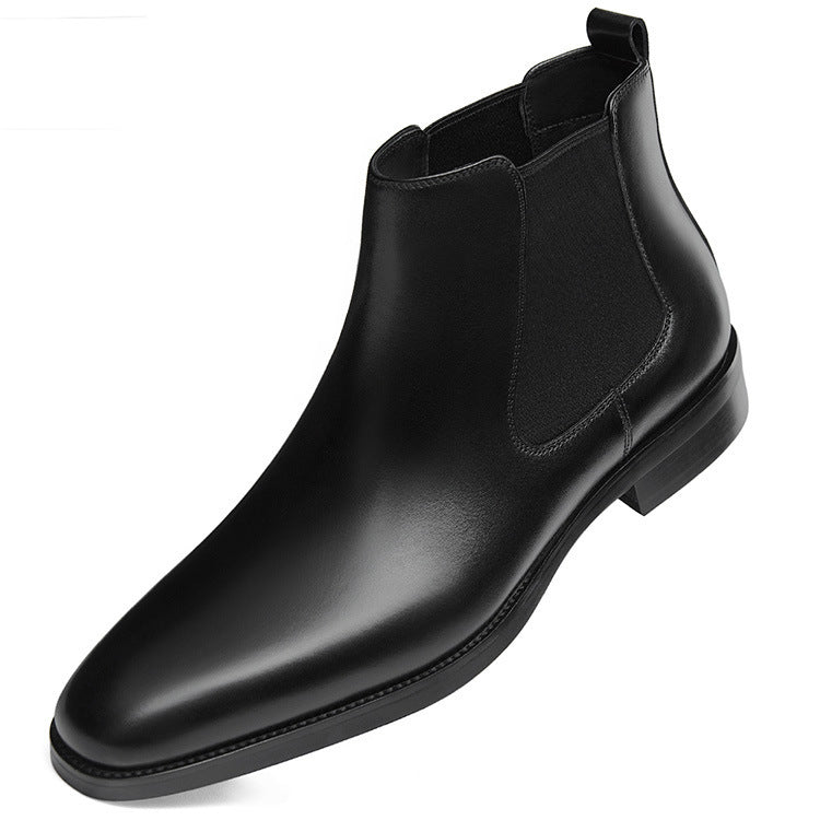Bottines Chelsea Homme – Cuir & Suédine Élégante