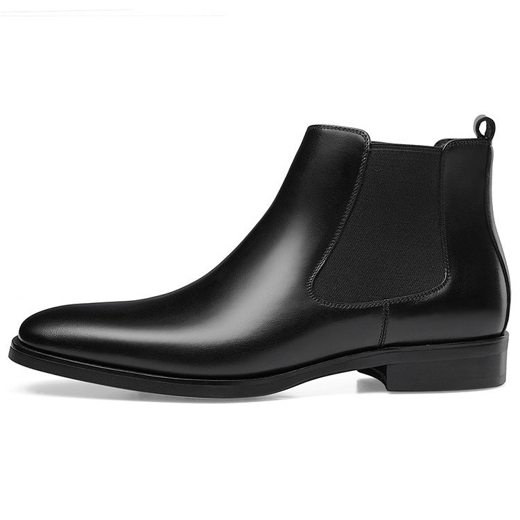 Bottines Chelsea Homme – Cuir & Suédine Élégante