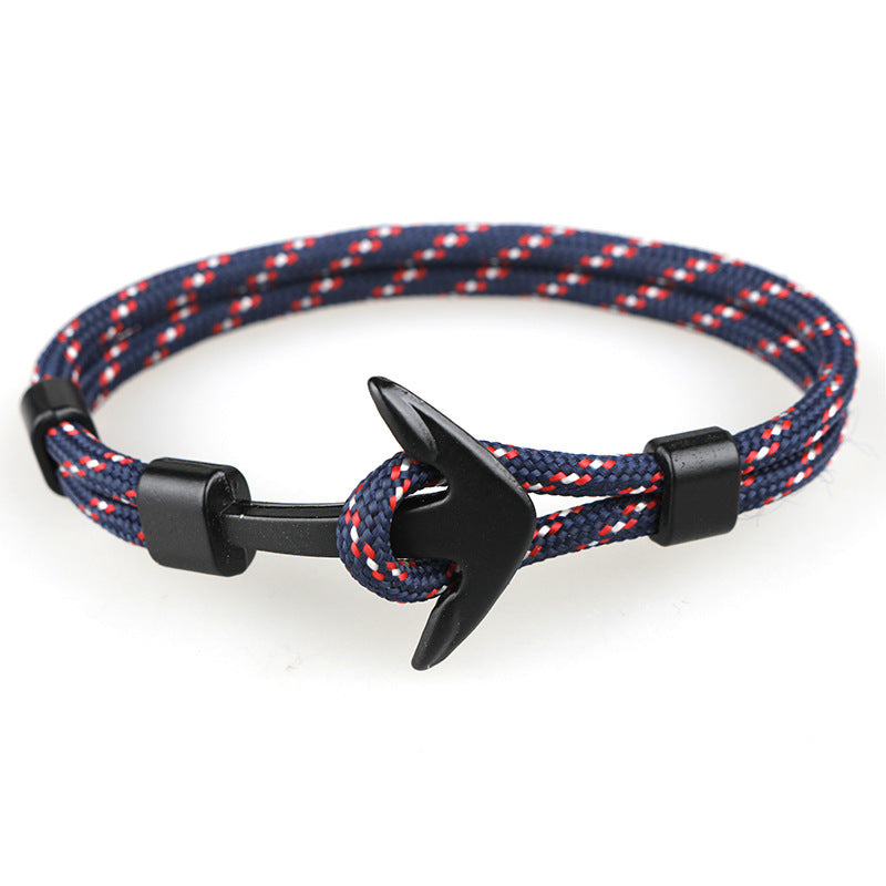 BRACELET ANCRE MARINE – STYLE NAUTIQUE CHIC