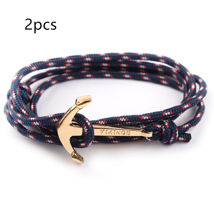 BRACELET ANCRE MARINE – STYLE NAUTIQUE CHIC