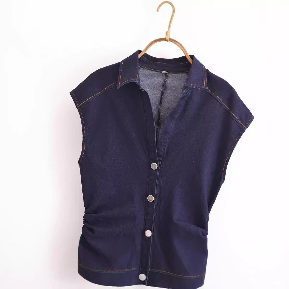 Robe Longue en Jean avec Boutons – Élégance Casual