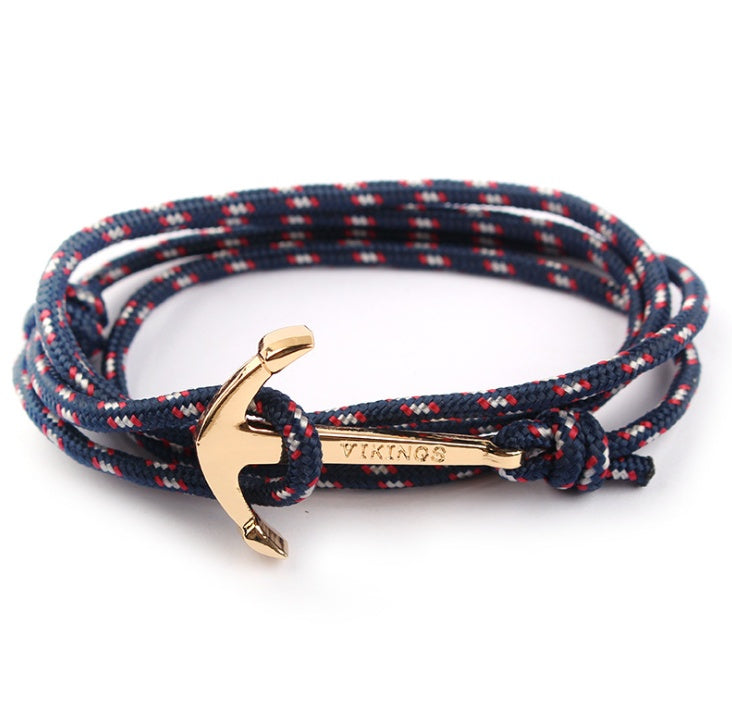 BRACELET ANCRE MARINE – STYLE NAUTIQUE CHIC