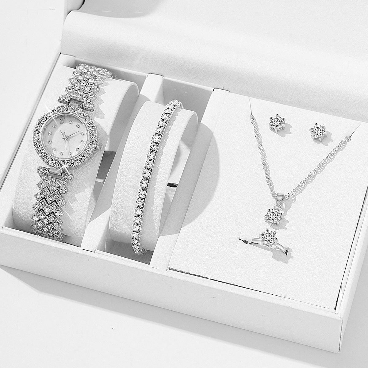 Coffret Montre & Bijoux Femme – Élégance & Raffinement
