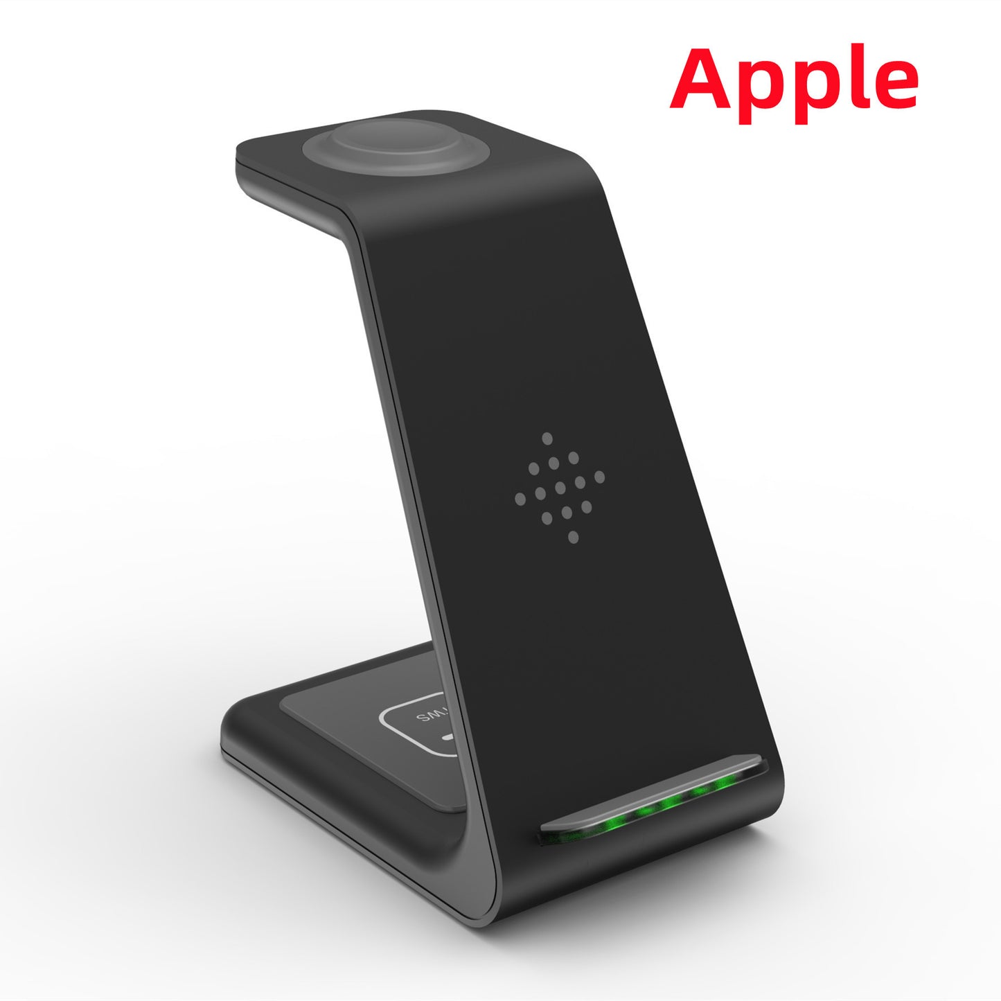 Chargeur Sans Fil 3 en 1 – Station de Chargement Rapide pour Smartphone, Montre et Écouteurs