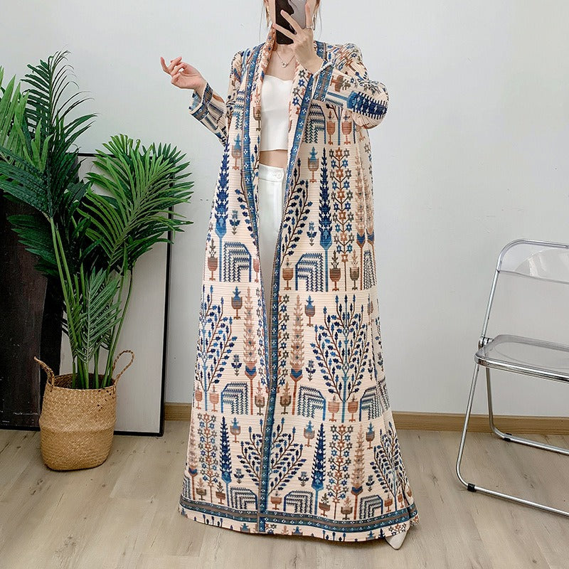 Robe Longue Fluide à Imprimé Floral – Style Bohème Chic Coloré