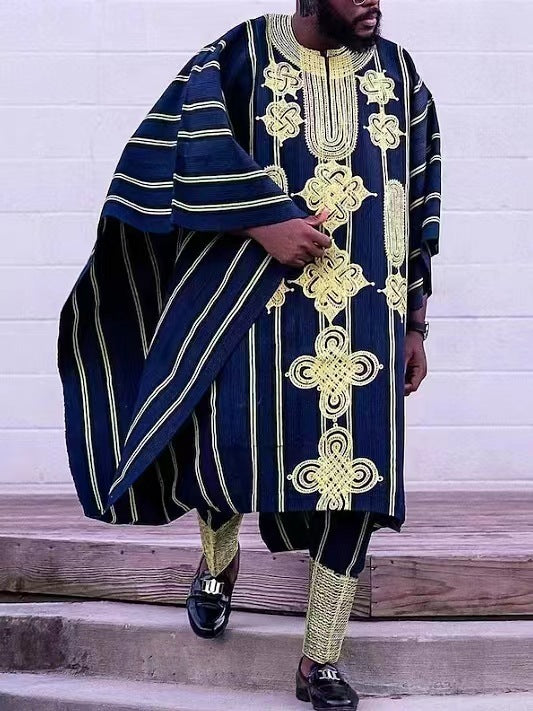 Tenue Africaine Royale Homme | Élégance Traditionnelle & Style Prestige