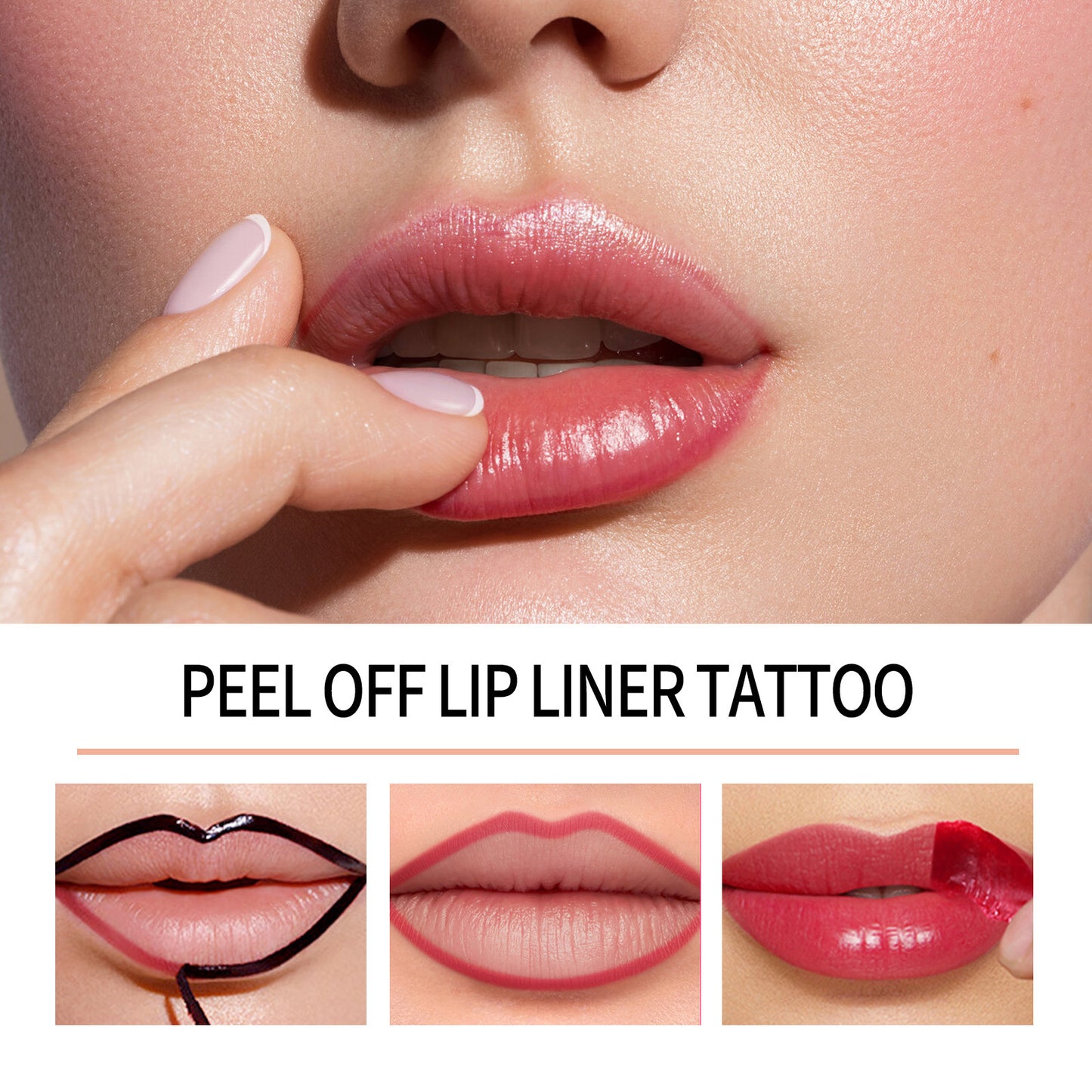Peel-Off Lip Liner – Contour & Gloss longue tenue