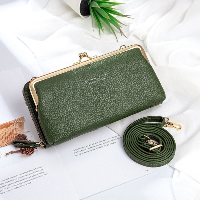 Sac-Portefeuille Femme Élégant CARRKEN – Format Compact & Multi-Poche