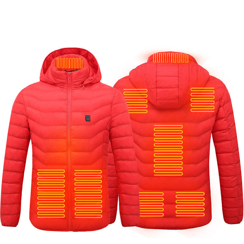 Doudoune chauffante USB – Veste thermique unisexe avec 3 niveaux de chaleur