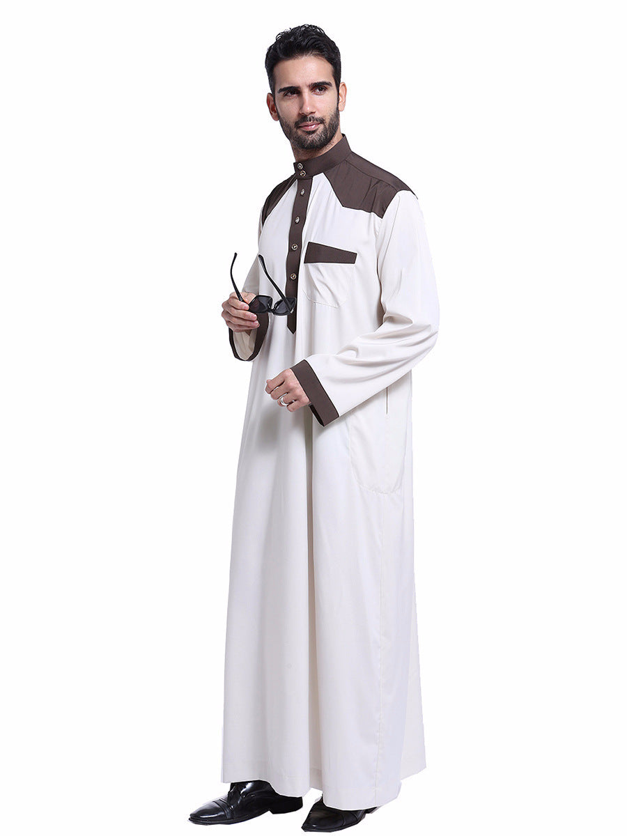 Muslim Arab QAMIS BICOULEUR – STYLE & DIGNITÉ