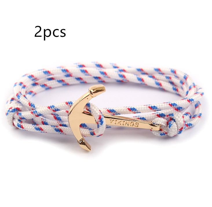 BRACELET ANCRE MARINE – STYLE NAUTIQUE CHIC