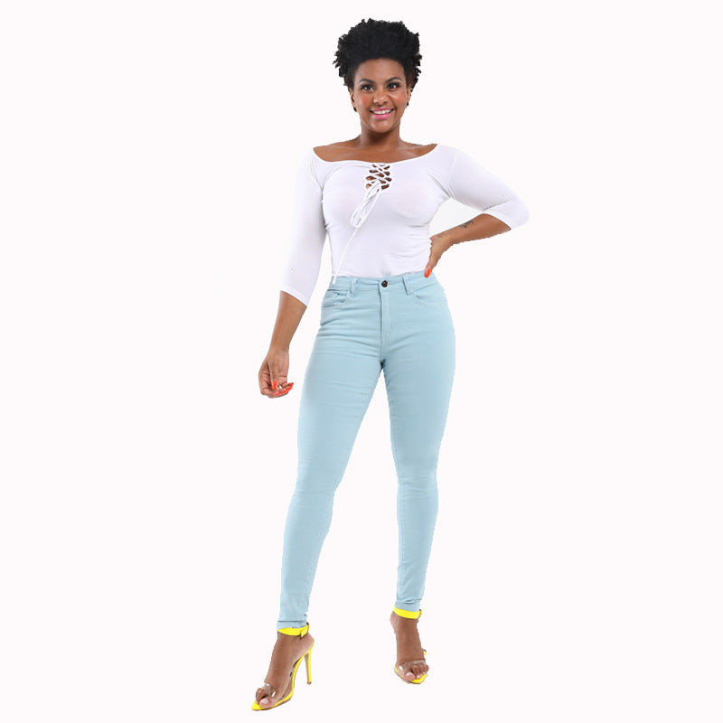 Jean Skinny Sculptant – Ultra Stretch & Taille Haute women