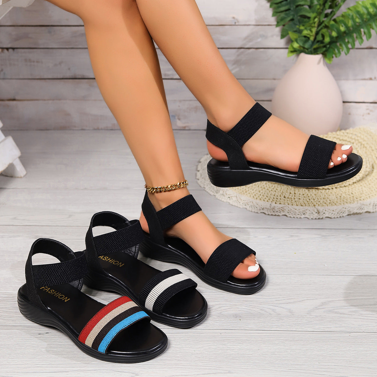 Sandales Confort Femme – Légères, Souples & Élégantes