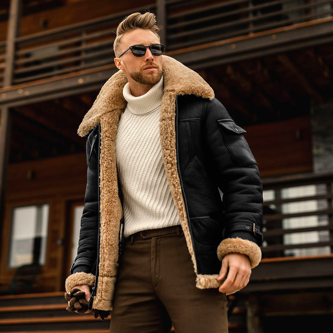 VESTE AVIATOR « ALPHA WINTER » – LE CHARISME EN HIVER