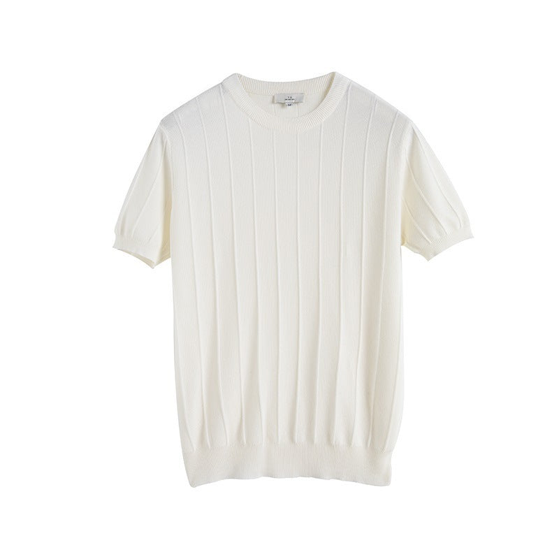T-shirt Homme Chic à Rayures – Style & Conf