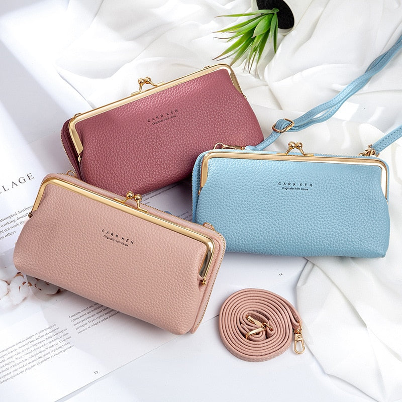 Sac-Portefeuille Femme Élégant CARRKEN – Format Compact & Multi-Poche