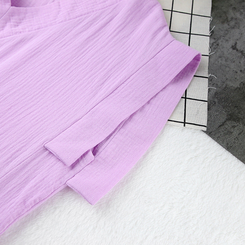 Robe Décontractée "Douceur Naturelle" – Style Minimal & Confort Absolu