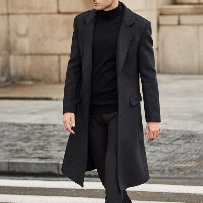 Manteau Long Homme – Élégance Urbaine