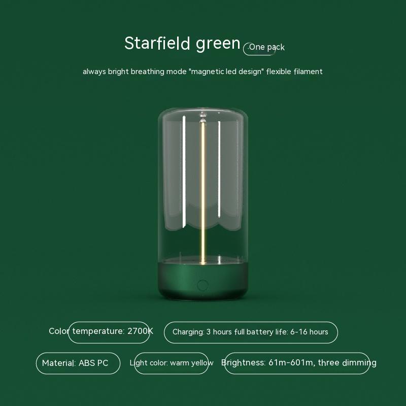 New Lampe LED design portative – Éclairage décoratif moderne rechargeable USB