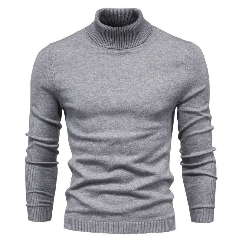 Pull Col Roulé Homme – Style Élégant & Confort Absolu