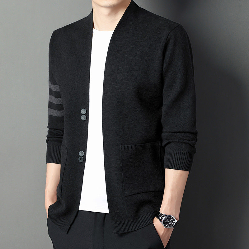 Cardigan en tricot pour homme - Style élégant et confortable