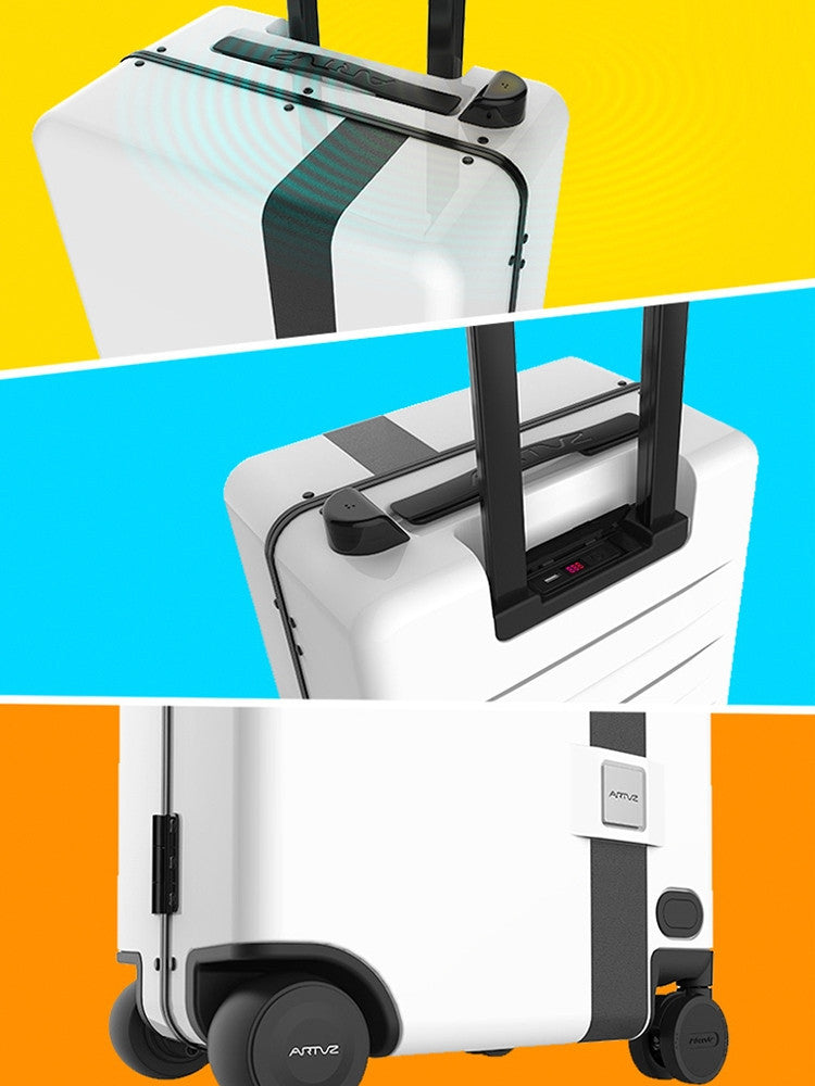 Valise Cabine Rigide – Voyagez avec Style & Confort Intelligent Electric Luggage Automatically Follows The Lever