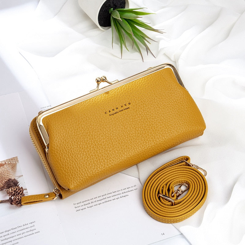 Sac-Portefeuille Femme Élégant CARRKEN – Format Compact & Multi-Poche