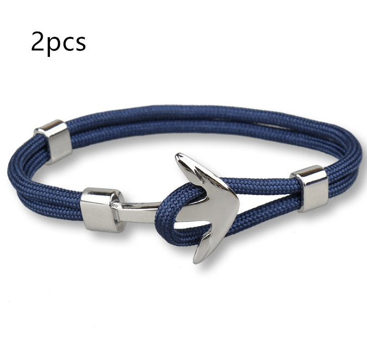 BRACELET ANCRE MARINE – STYLE NAUTIQUE CHIC